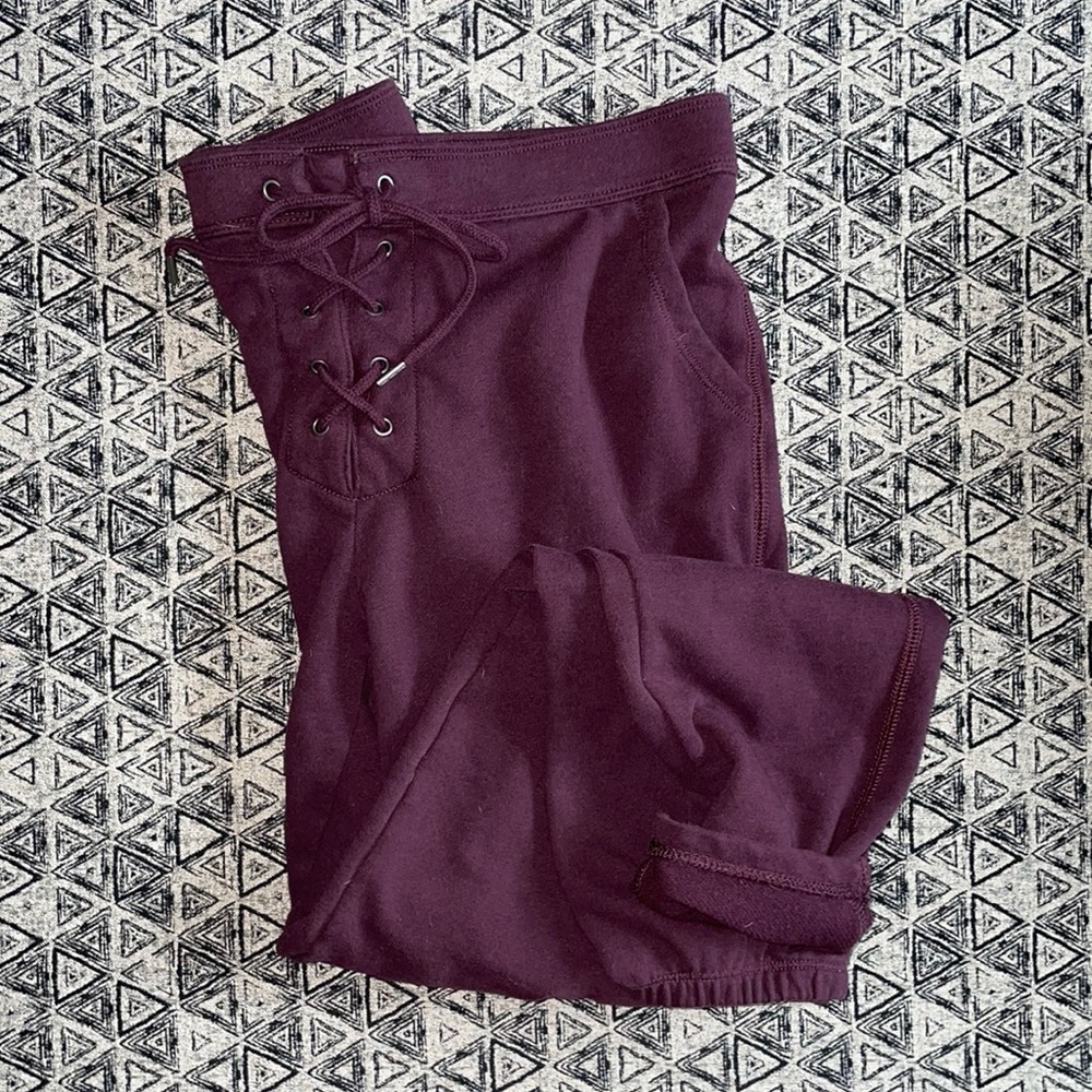 NWOT aerie lace up joggers